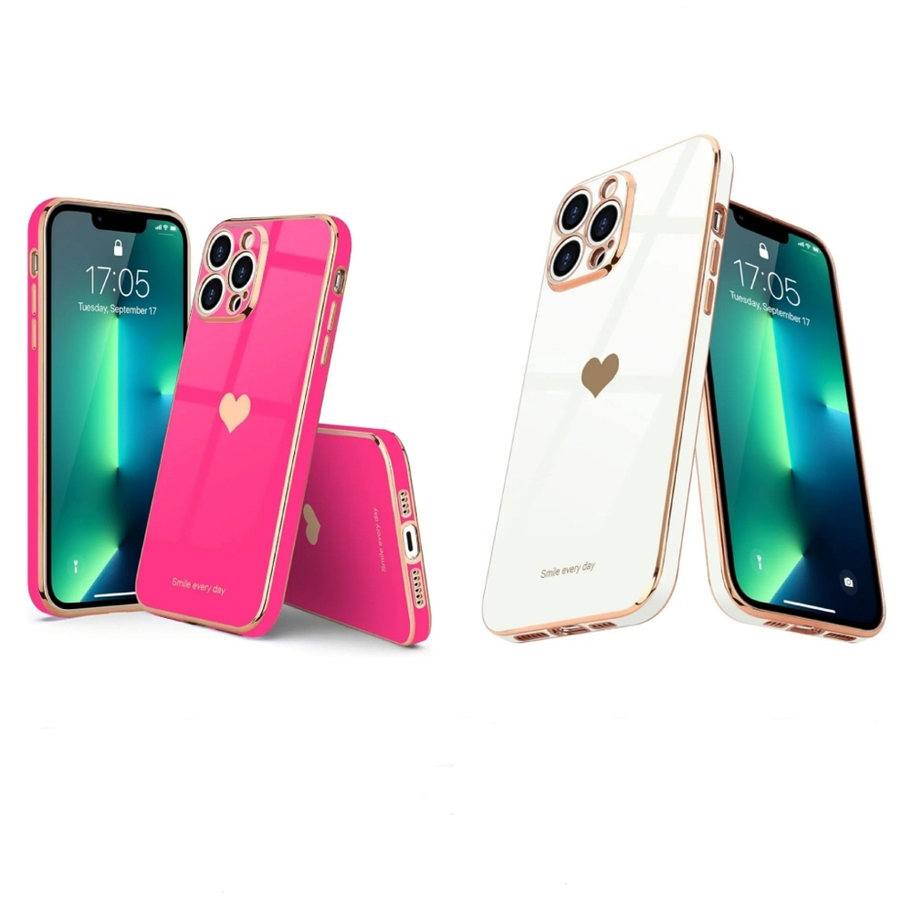 2 IPhone 13 PRO Max SMILE EVERY DAY phone cases.
